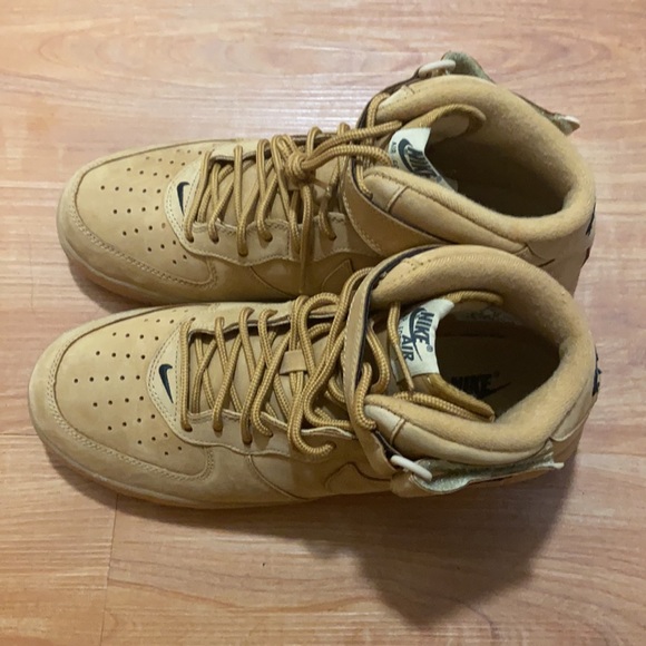 air force 1 mid 07 prm qs flax